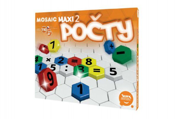 Maxi/2 Počty 110ks v krabici 34+ Teddies