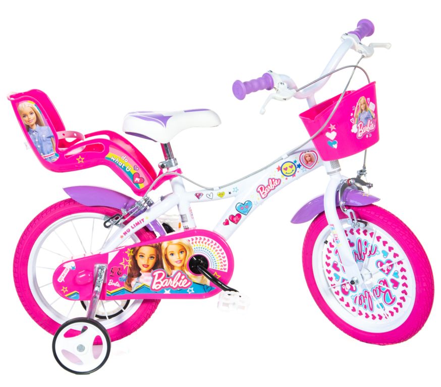 Dino Bikes Dětské kolo Barbie - 14 Dino Bikes