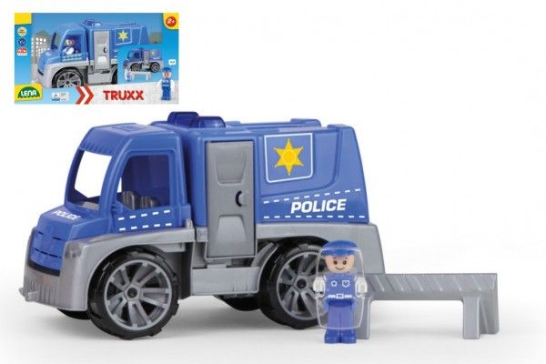 Lena Auto Policie Truxx s figurkou plast 29cm Teddies